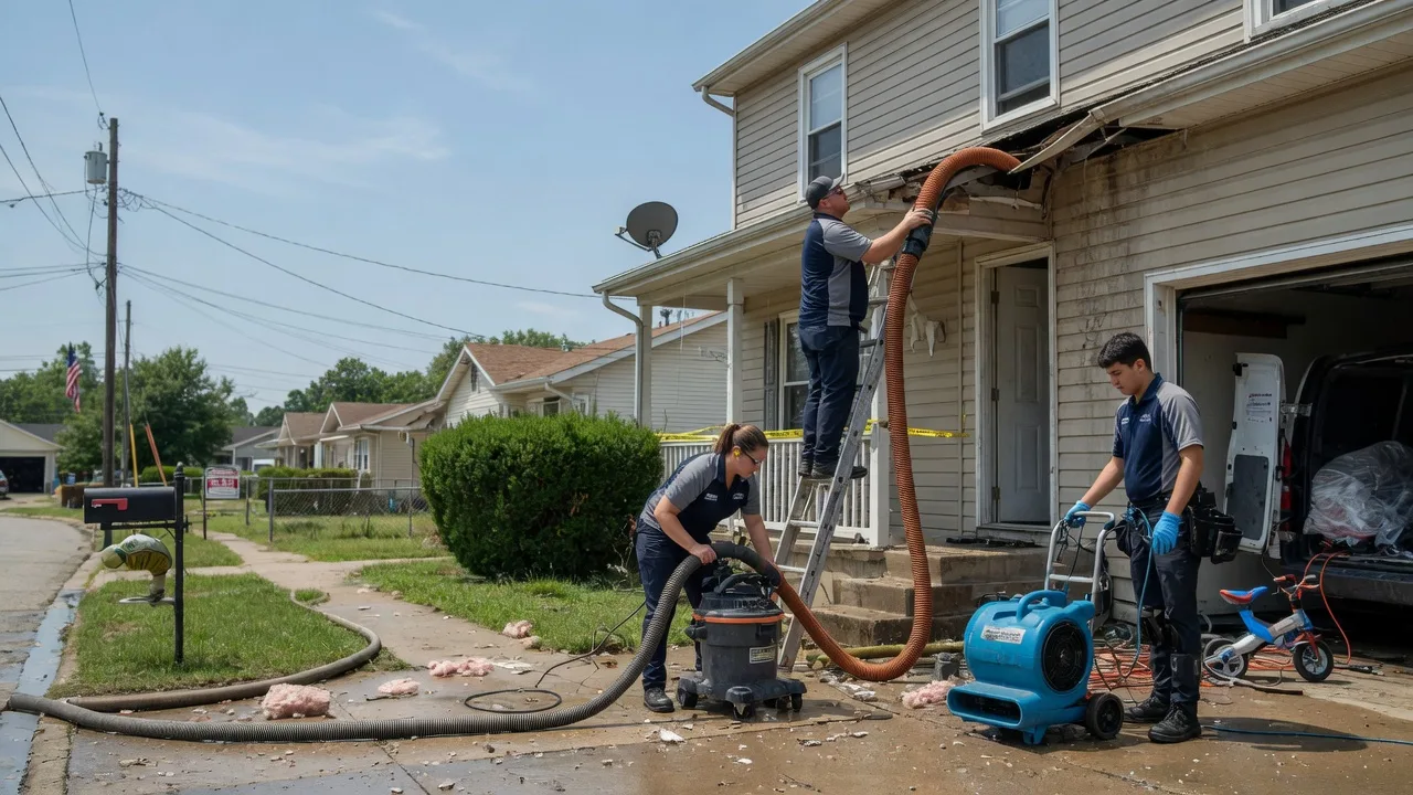 Water Damage Restoration in Petersburg, OH near me